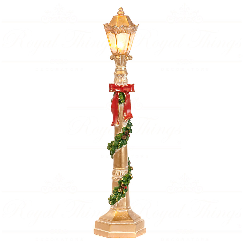Lanterna natalizia con led - h. 48 cm - Goodwill